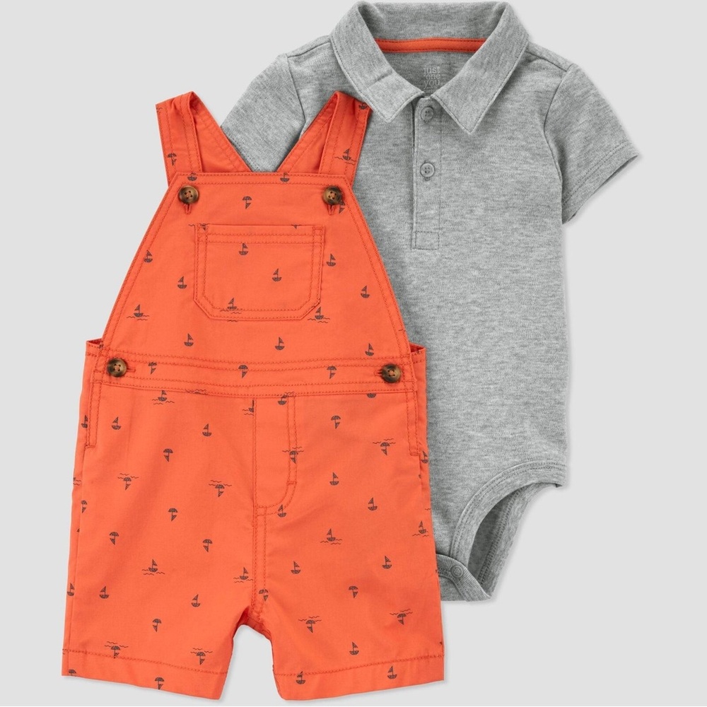 2pc Carter Overall SailBoat Set